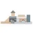 Wooden Blocks 50pcs - Blue