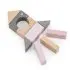 Wooden Blocks 50pcs - Pink