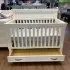 Langford 4 in 1 Crib with Storage Drawer - Warm White Open Box