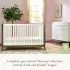 Laurel 6-Drawer Dresser - White/Chestnut