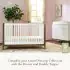 Laurel Island 4 in 1 Crib - White/Chestnut