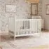 Liberty 3-in-1 Convertible Spindle Crib - Warm White