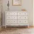 Liberty 6-Drawer Assembled Dresser - Warm White