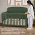 Briar Headboard Crib - Bottle Green