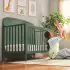 Briar Headboard Crib - Bottle Green