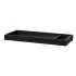 KD Double Dresser Topper Change Table Top - Black (Laurel and Aster)