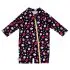 Long Sleeve One Piece UV Jumpsuit - Strawberry