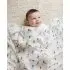 Muslin Swaddle Blanket - Football