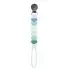 Silicone Pacifier Clip - Beadless Sweetheart Blue