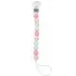 Silicone Pacifier Clip - Lolli - Pink Mint