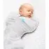 Swaddle UP Lite - You are My Light Grey 0.2 Tog