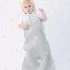 Sleep Bag 6 - 18M 0.2 Tog Gray Dots