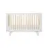 Hudson 3 In 1 Crib With Toddler Rail - White -Washed Natural