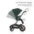 Fame Stroller & Mico Luxe + Bundle Twillic Green