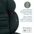 RodiSport Booster Car Seat - Authentic Black