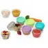 Glass Food Container 2oz - 6 Piece Set