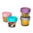 Glass Food Container 4oz - 6 Piece Set