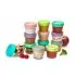 Glass Food Container 4oz - 6 Piece Set