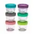 Glass Food Container 4oz - 6 Piece Set
