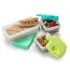Puzzle Food Storage Container - Blue/Lime/Mint