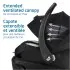 Mico Luxe+ Infant Car Seat Twillic Black