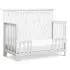 Emory Farmhouse 4 in 1 Convertible Crib - Linen White