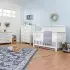 Emory Farmhouse 4 in 1 Convertible Crib - Linen White