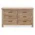 Emory Farmhouse Double Dresser - Driftwood