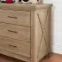Emory Farmhouse Double Dresser - Driftwood