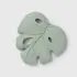 Silicone Baby Teether - Monstera Seafoam