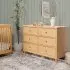 Marin with Cane 6 Drawer - Honey Cane