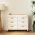 Tanner 6 Dresser Dresser - Warm White