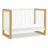 Nantucket 3-in-1 Convertible Crib with Toddler Kit - White/Honey Open Box