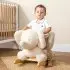 Rocking Elephant Teddy - Ecru