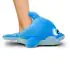 Light-Up Slipper Plush Dolphin - Ages 3-7 years
