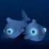 Light-Up Slipper Plush Shark - Ages 3-7 years