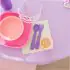 No Packaging Tiny Utensils 8 Pack - Ice Pink