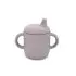 Silicone Sippy Cup with Handles - Bloom
