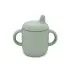 Silicone Sippy Cup with Handles - Leaf