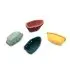 Silicone Stacking Boats - Moon Set