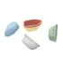 Silicone Stacking Boats - Moon Set