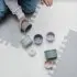 Silicone Stacking Cups - Sky Set