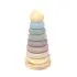 Wood and Silicone Stacker - Sand Tower