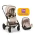 Mixx Next + Pipa Travel System - Macaron