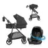 Omni Ultra Travel System with Revolve180 LiteMax - Caviar Black