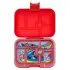 Original 6 Compartment - Roar Red with Race Cars Tray