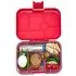 Original 6 Compartment - Roar Red with Race Cars Tray