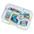 Original 6 Compartment - Surf Blue with Race Cars Tray
