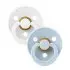 Original Colour Latex Pacifier - Baby Blue/White