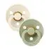 Original Colour Latex Pacifier - Sage/Ivory
